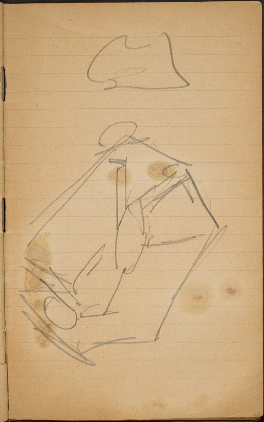 Akrobat auf Schaukel (Acrobat on a Swing) [p. 27]