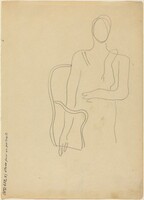 Study for the Portrait "Maud Dale", Fernand Léger, 1935