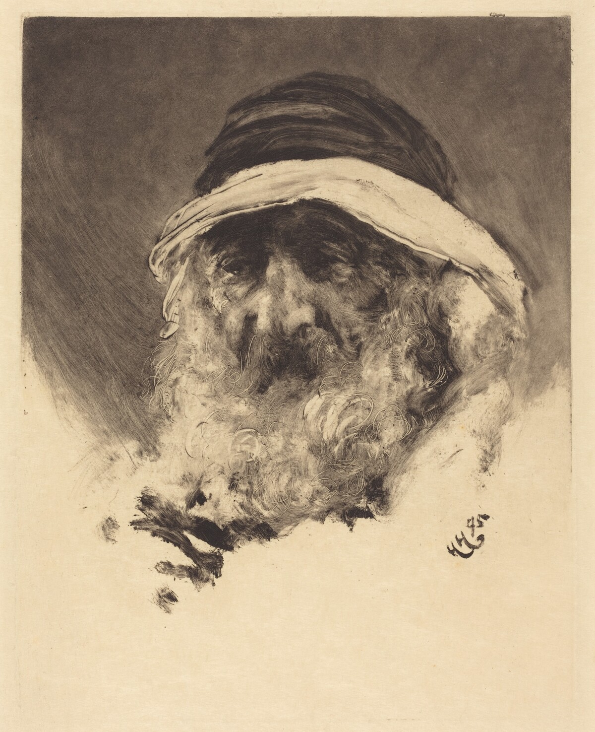 Study of an Arab Head