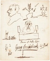 Satirical Sketches, George Cruikshank