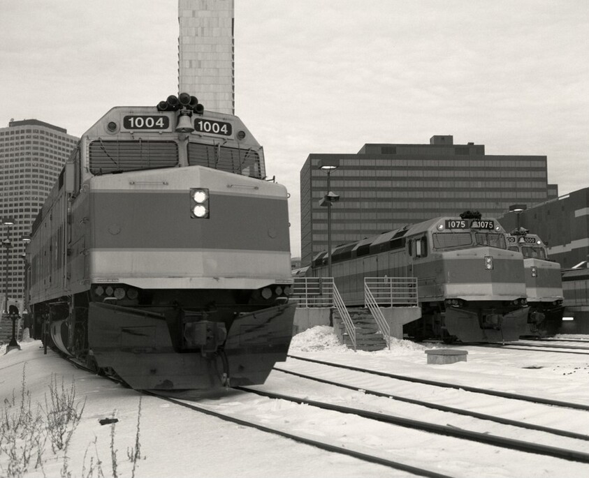 4:55 PM Departure, South Station, Boston, Massachusetts