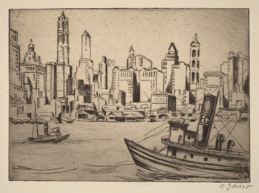 New York Waterfront (No. 1)