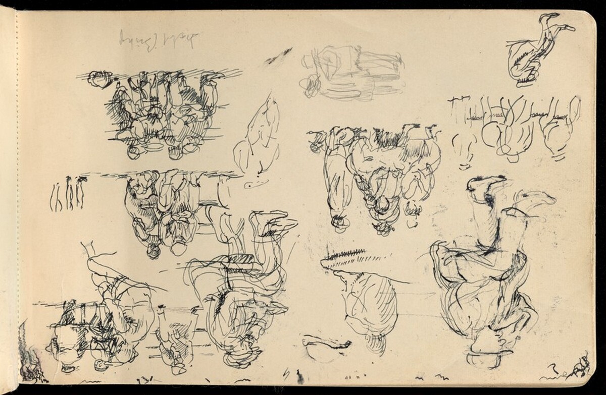 Isabel Bishop Early Sketchbook