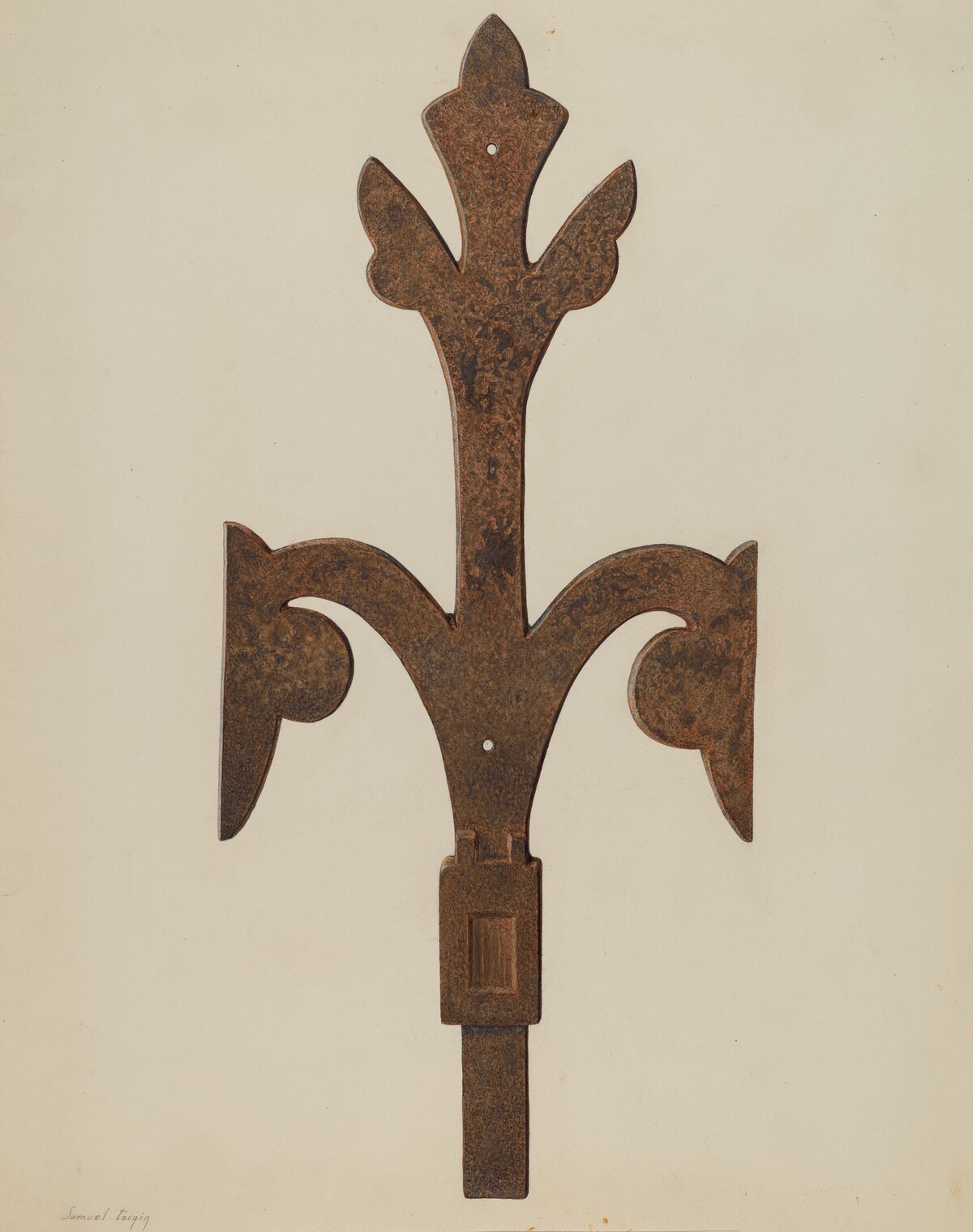 Cast Iron Cresting