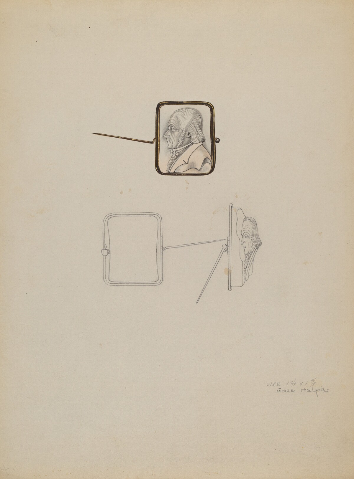 Cameo Brooch