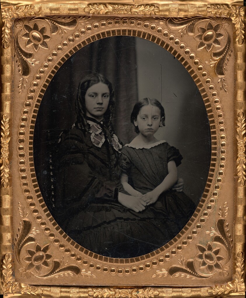 Portrait of Two Girls