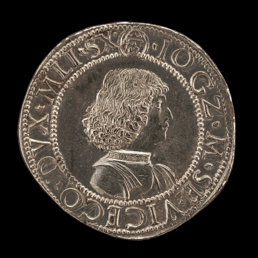 Giangaleazzo Maria Sforza, 1469-1494, 6th Duke of Milan 1476 [obverse]