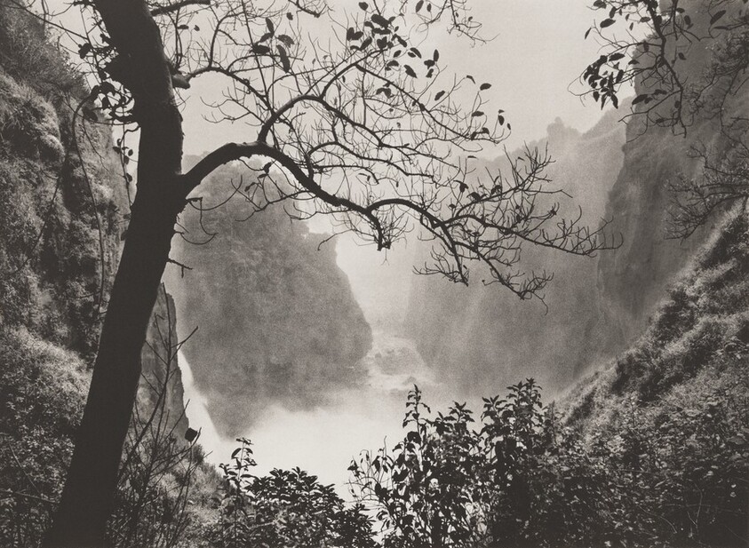 Victoria Falls, viewed from Zimbabwe.