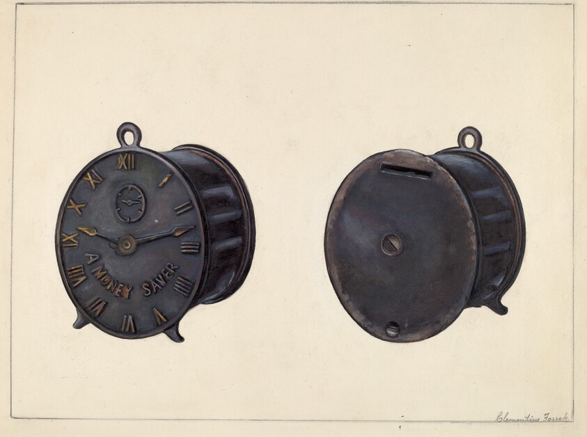 "A Money Saver" Coin Bank