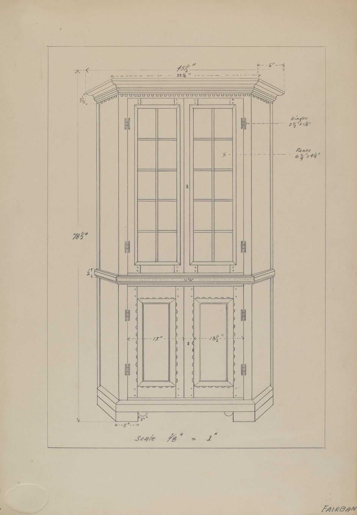 Corner Cupboard