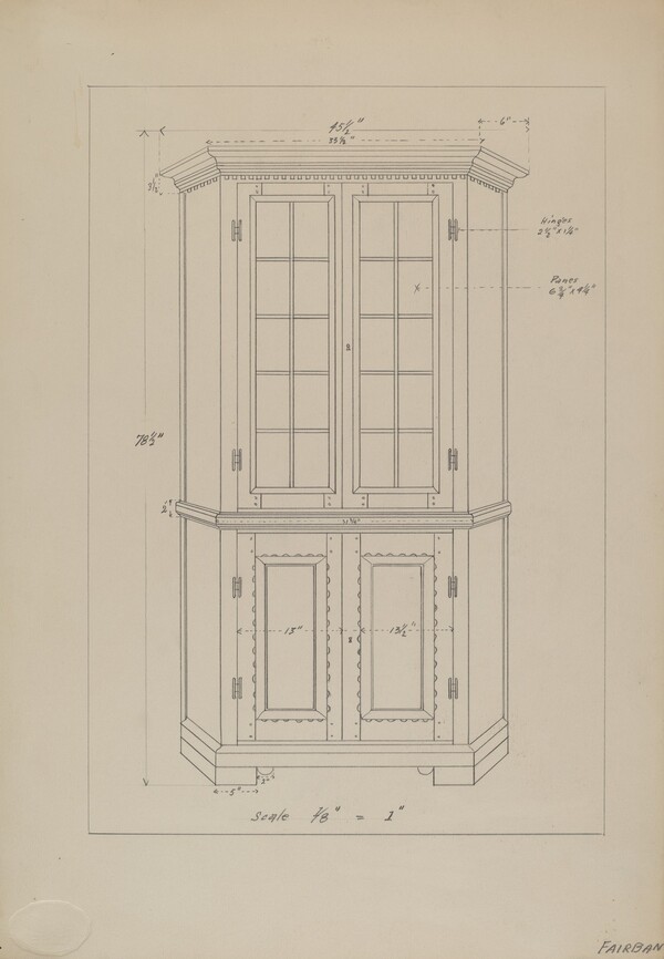 Corner Cupboard