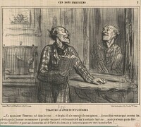 Toujours le livre de M. Flourens, Honoré Daumier, 1855