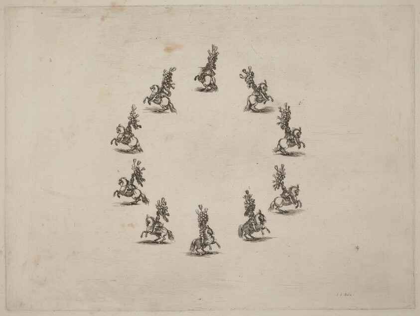 Ten Cavaliers in a Circle