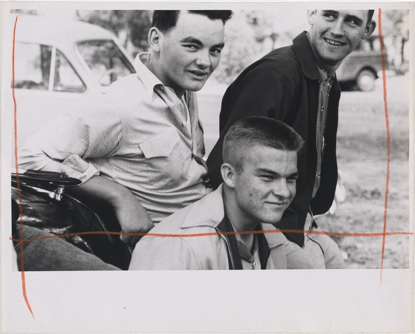 In front of high school--Port Gibson, Mississippi