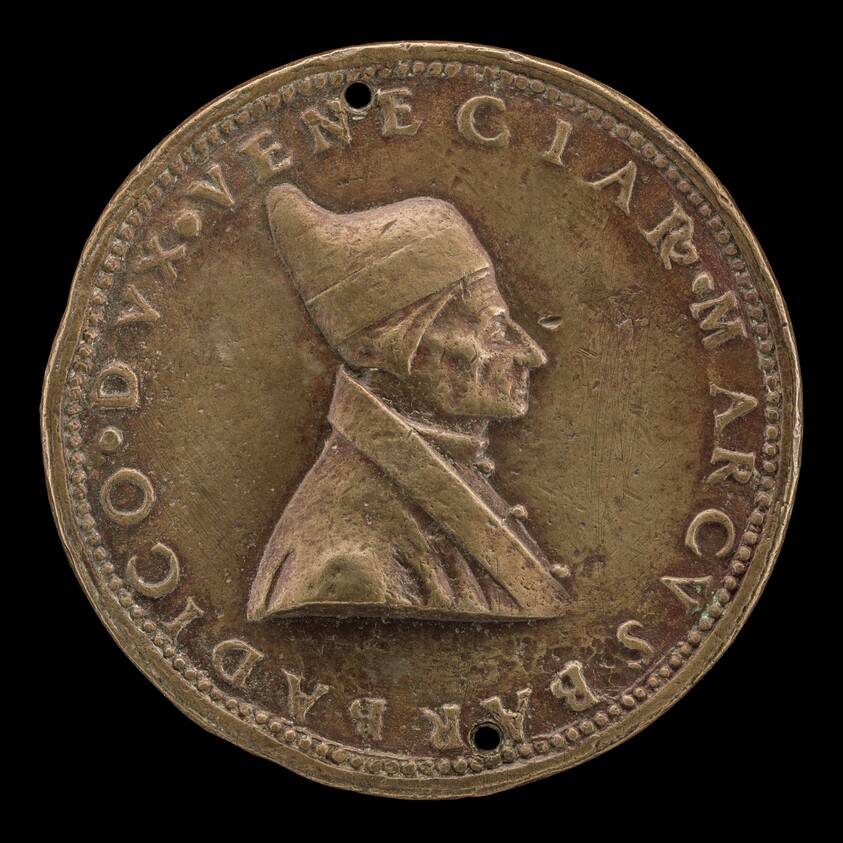 Marco Barbarigo, c. 1413-1486, Doge of Venice 1485 [obverse]