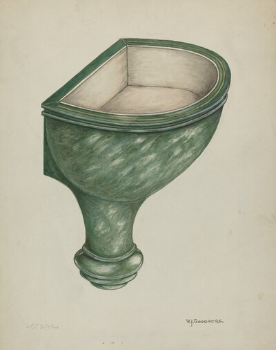 Holy Water Font, Santa Barbara