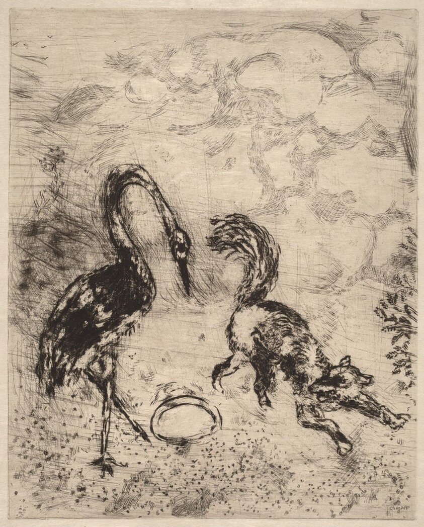 The Fox and the Stork