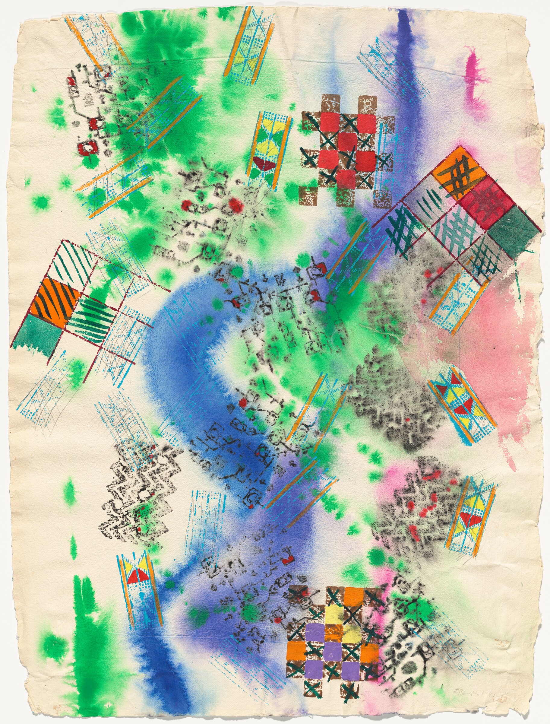 Pani Rang, Lynda Benglis, 1981