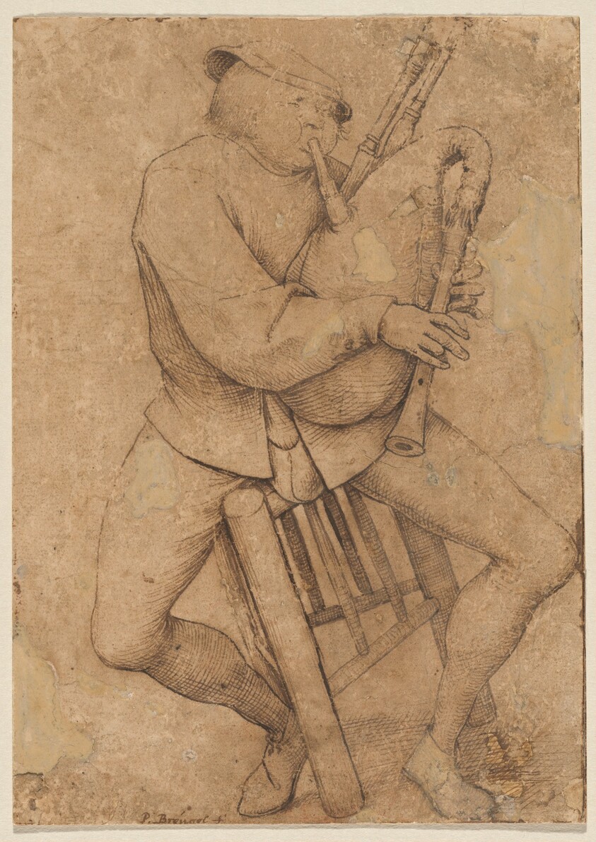 The Bagpipe Player