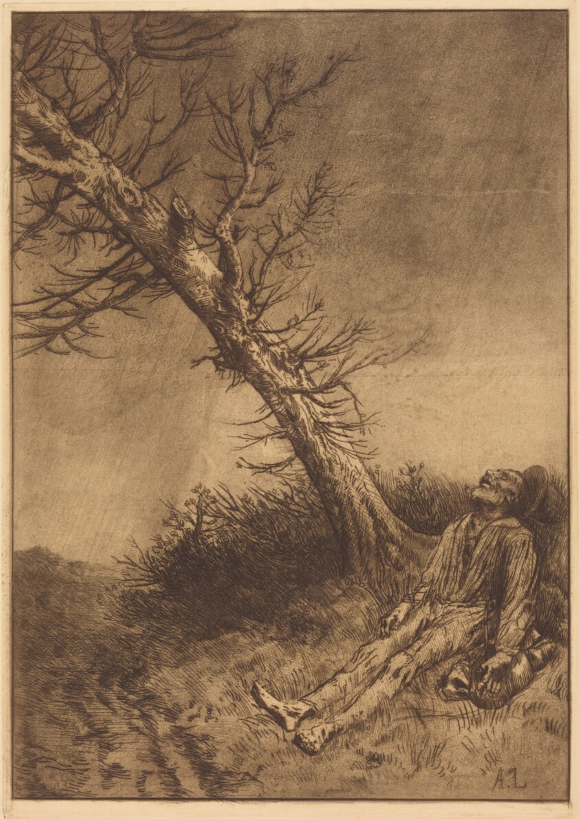Death of the Vagabond (La mort du vagabond)
