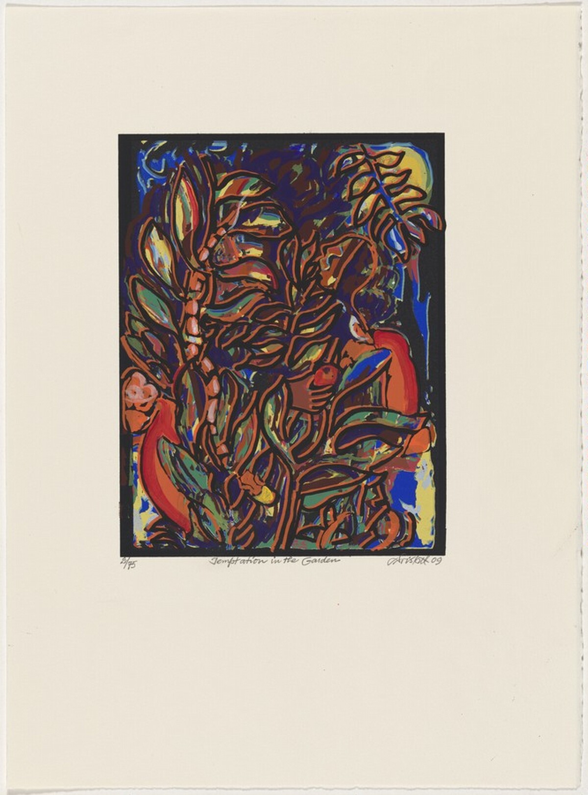 Temptation in the Garden from Doorway