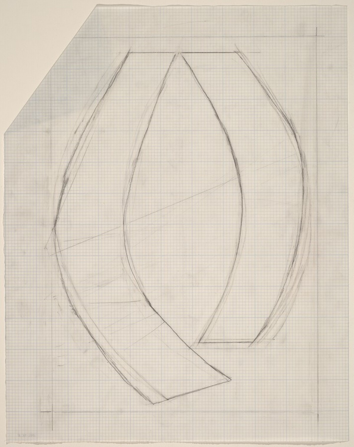 Sketch for "Building - Blocks for a Doorway" (O)