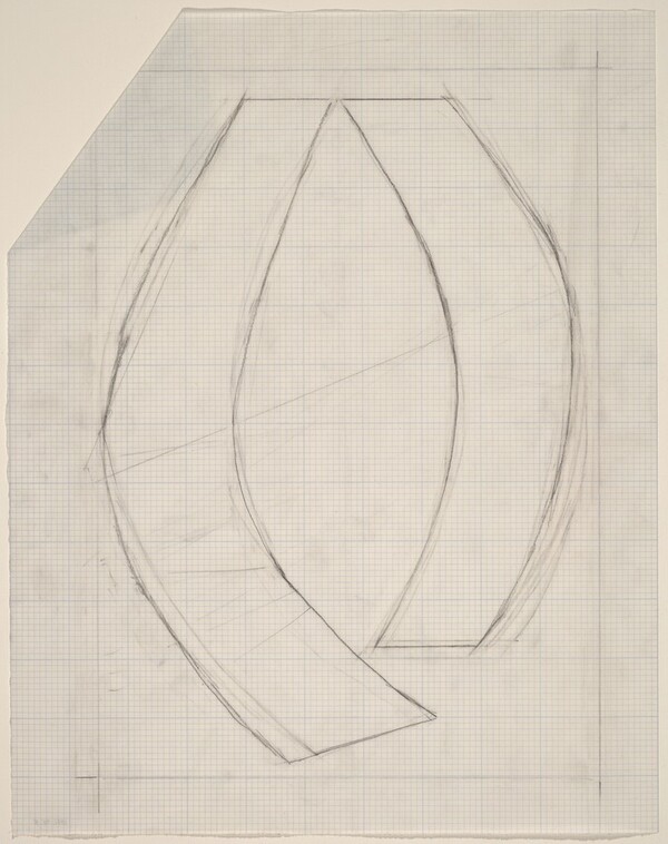 Sketch for "Building - Blocks for a Doorway" (O)