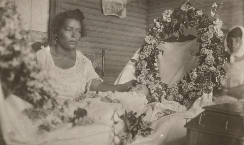 Woman and Postmortem Child