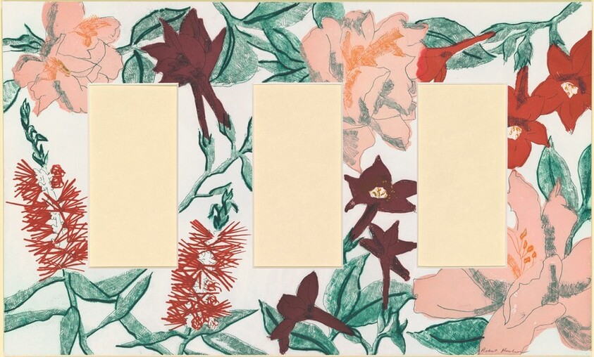 Flowered Mat for the Joy of Ornament