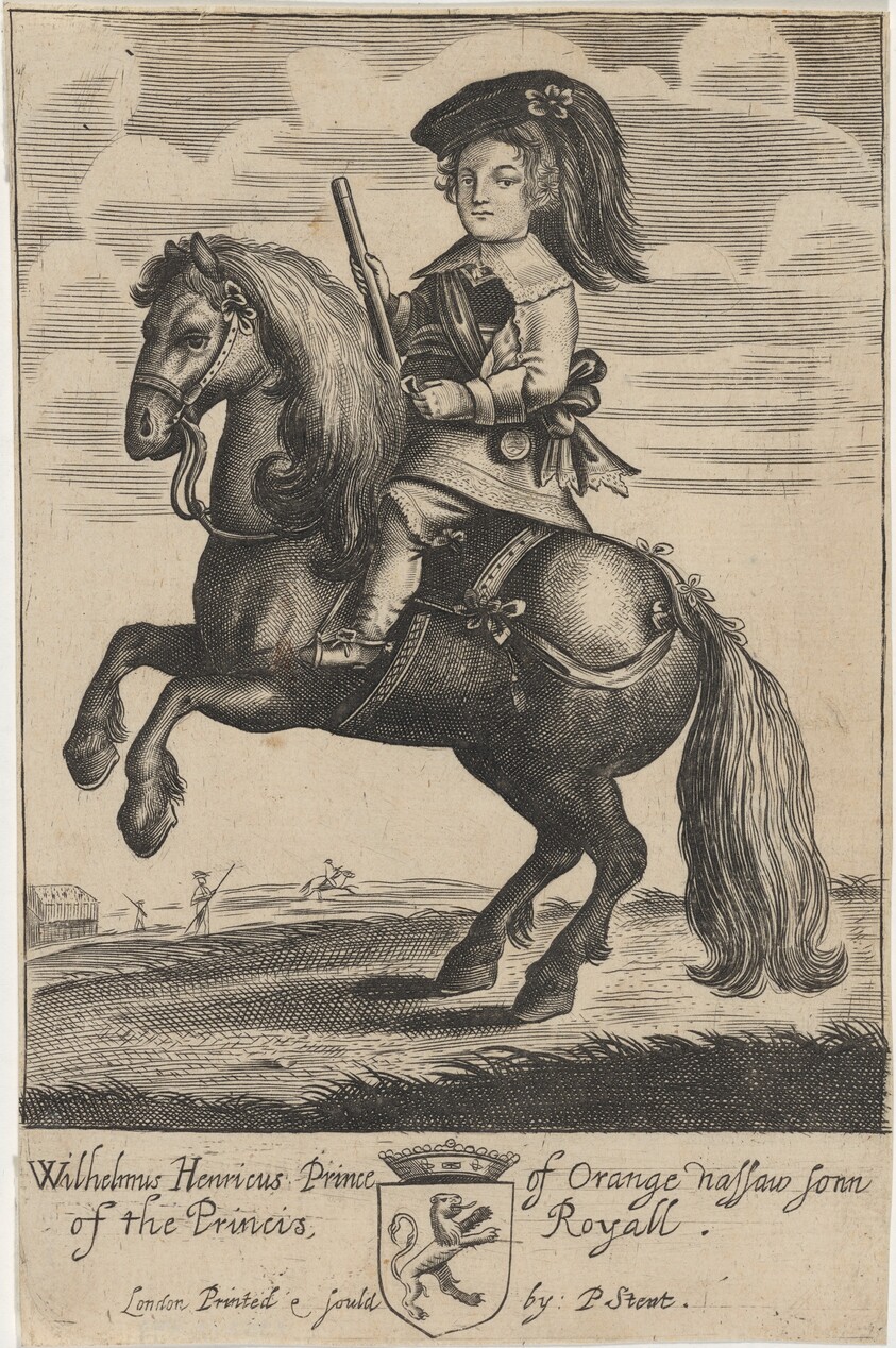 William III as Prince of Orange on Horseback