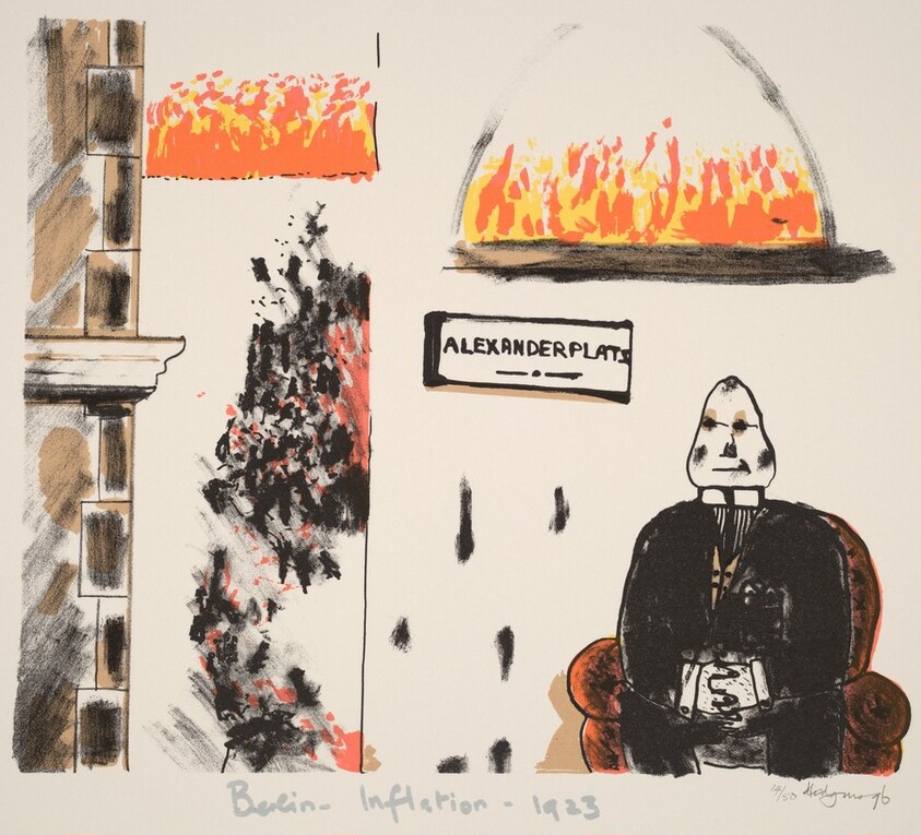 Berlin - Inflation - 1923, from Ubu centenaire: Histoire d'un farceur criminel