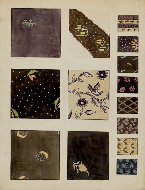 14 Textiles from Patchwork Quilt