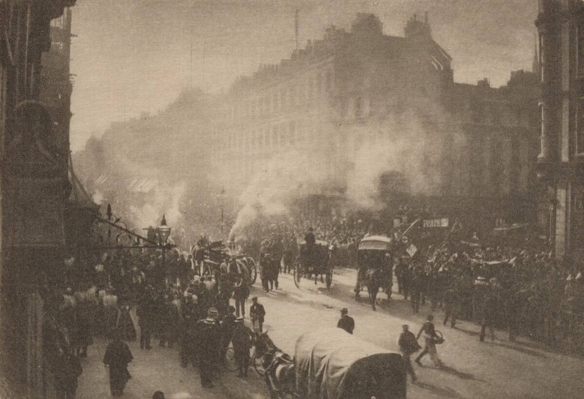 Fire in Oxford Street