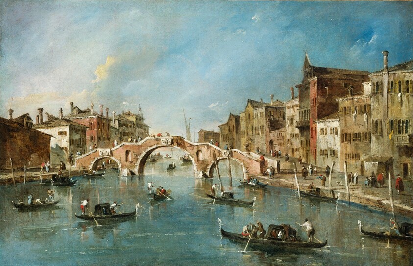View on the Cannaregio Canal, Venice