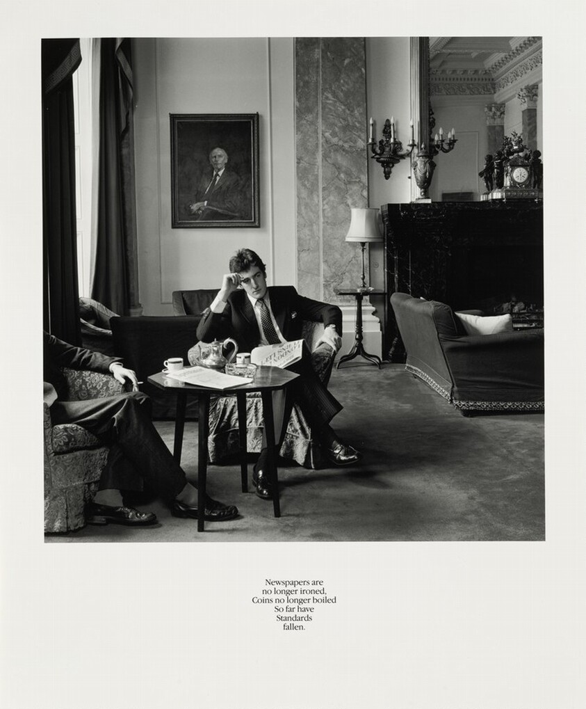 Newspapers are no longer ironed, Coins no longer boiled So far have Standards Fallen.