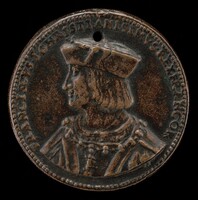 François I, 1494-1547, King of France 1515 [obverse], Giovanni Maria Pomedelli, 1515/1518