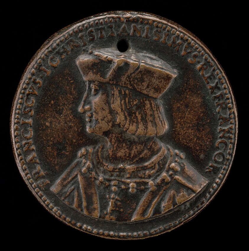 François I, 1494-1547, King of France 1515 [obverse]