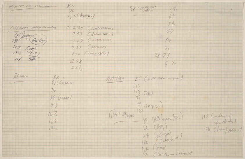 Sketch for "Building - Blocks for a Doorway"