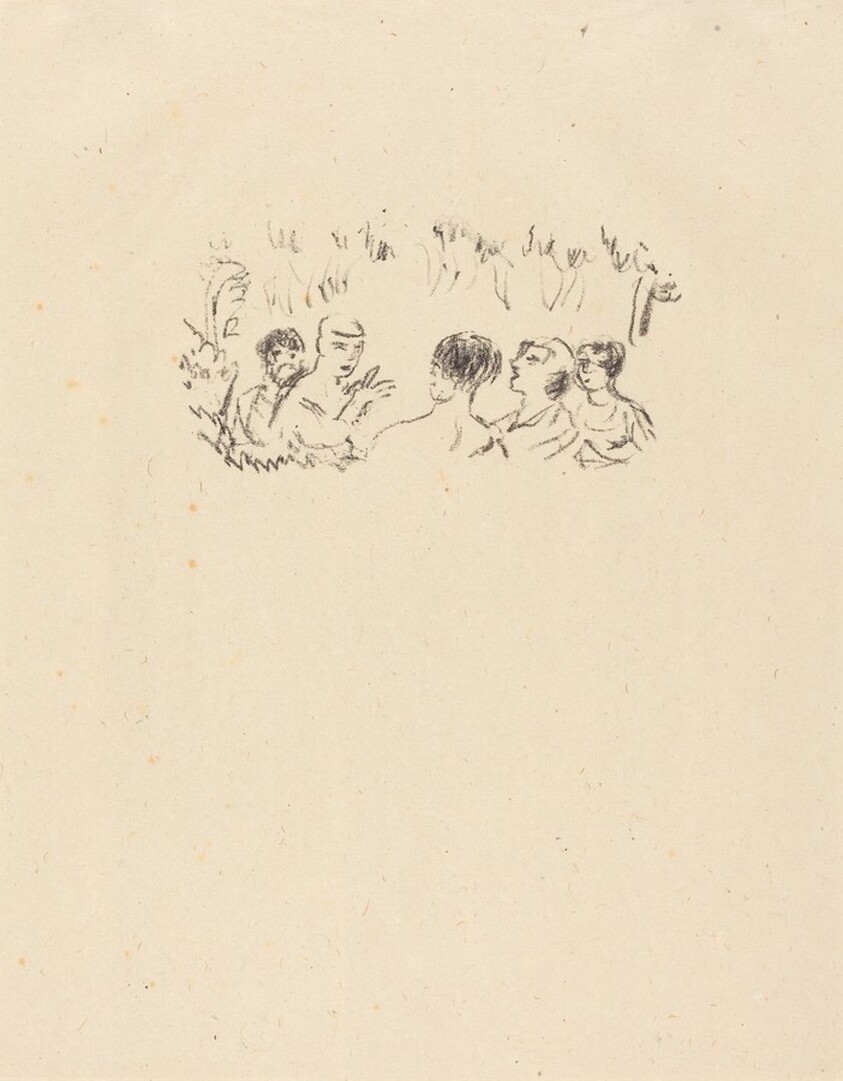 From "Le crepuscule des nymphes" (illustration, page 45)