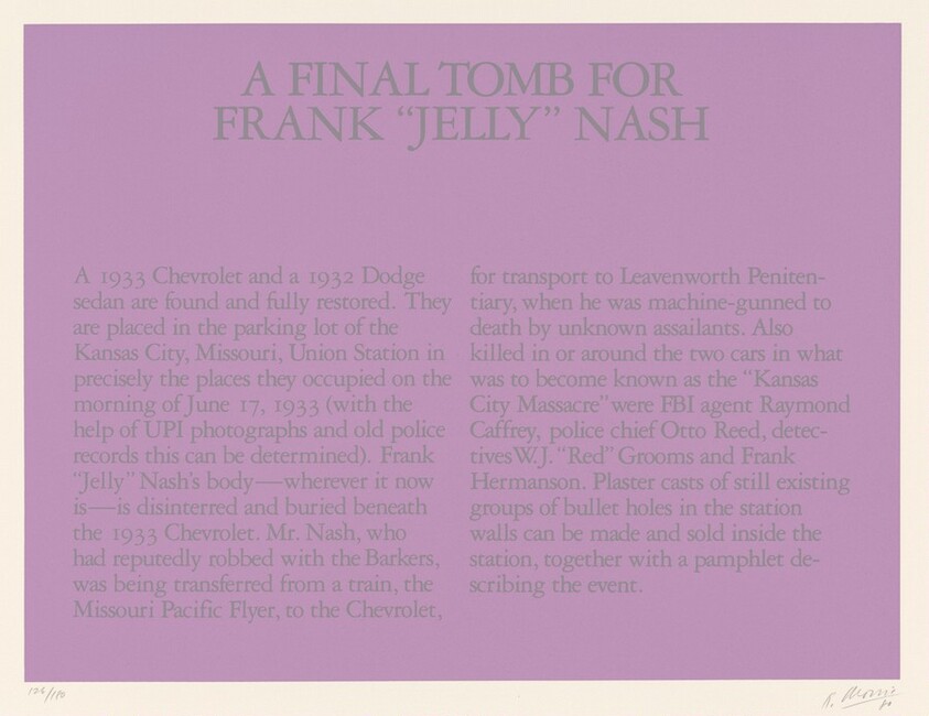A Final Tomb for Frank "Jelly" Nash