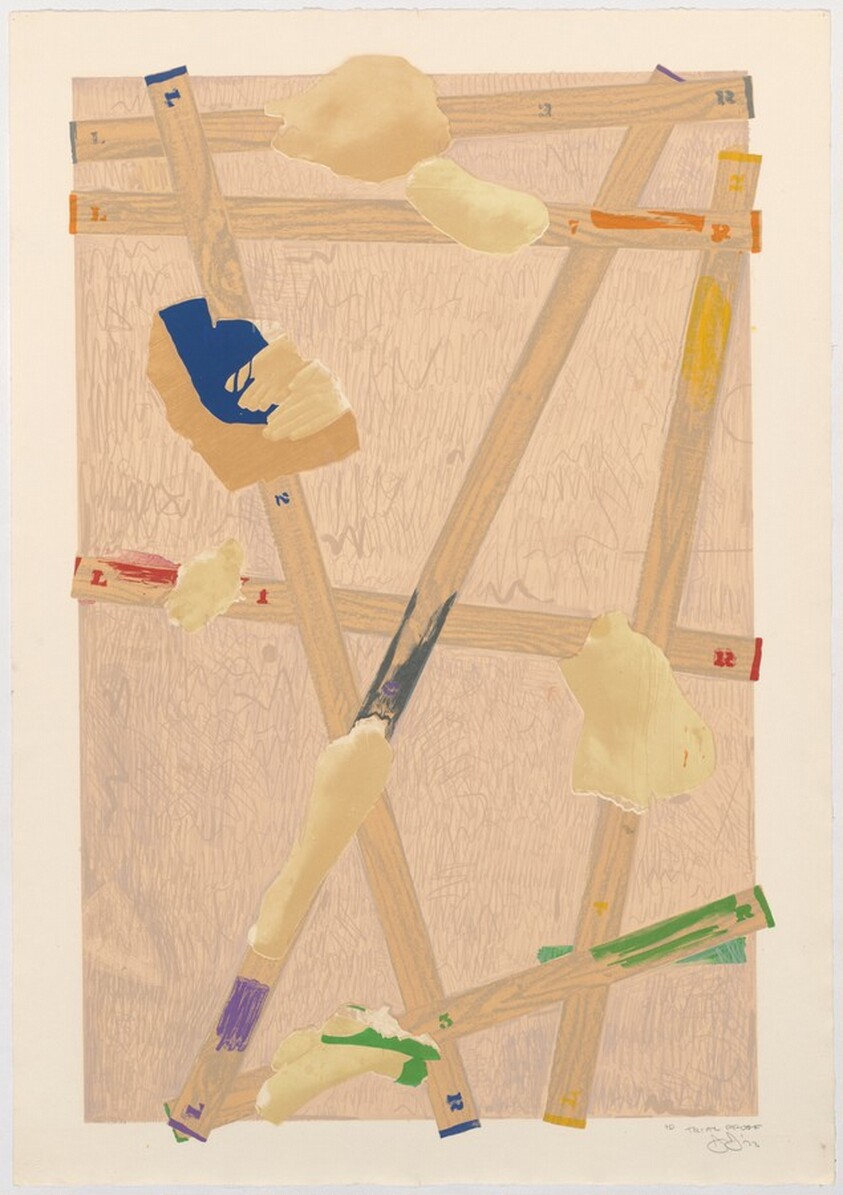 Four Panels from Untitled 1972 [D panel, trial proof 9]