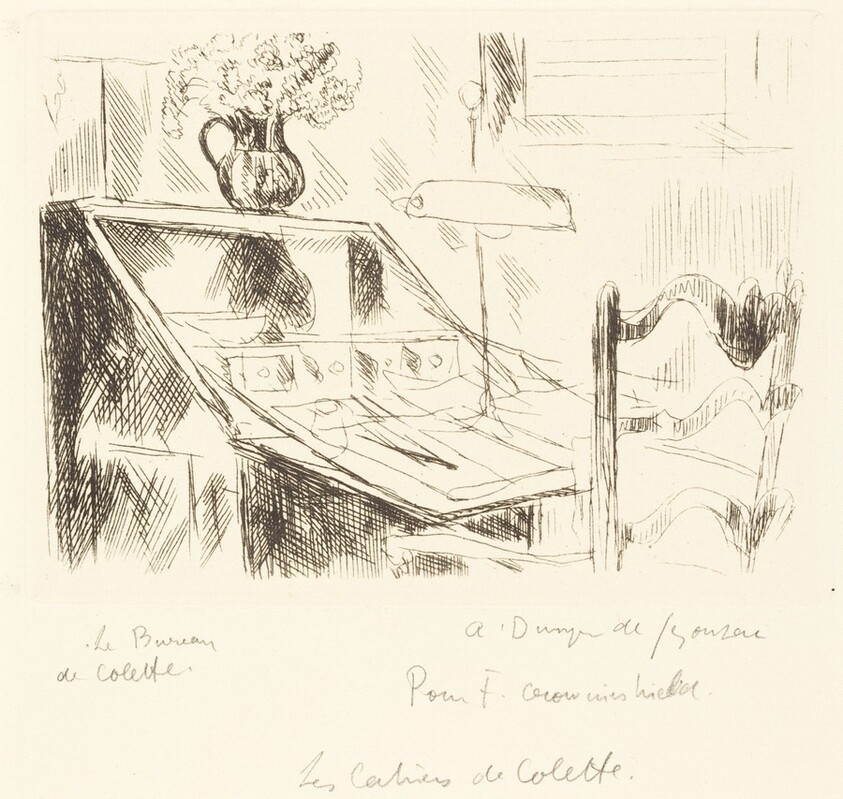 Le bureau de Colette (Colette's Desk)