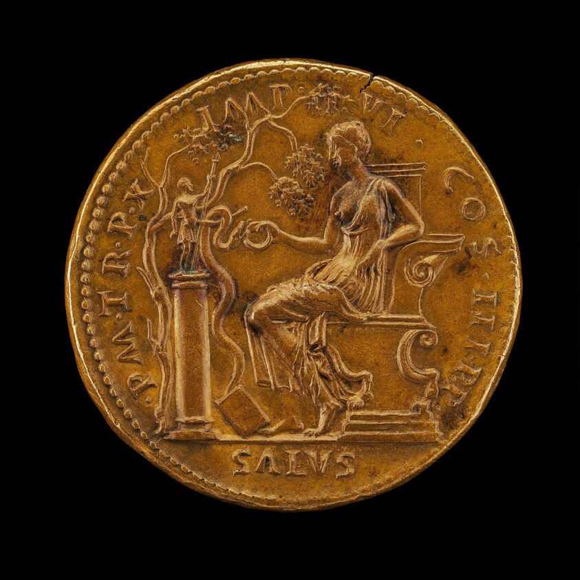 Salus and Serpent [reverse]