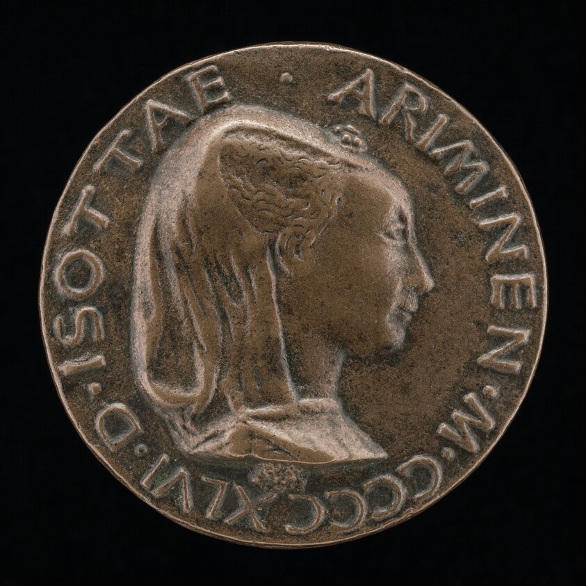 Isotta degli Atti, 1432/1433-1474, Mistress 1446, then Wife after 1453, of Sigismondo Malatesta [obverse]