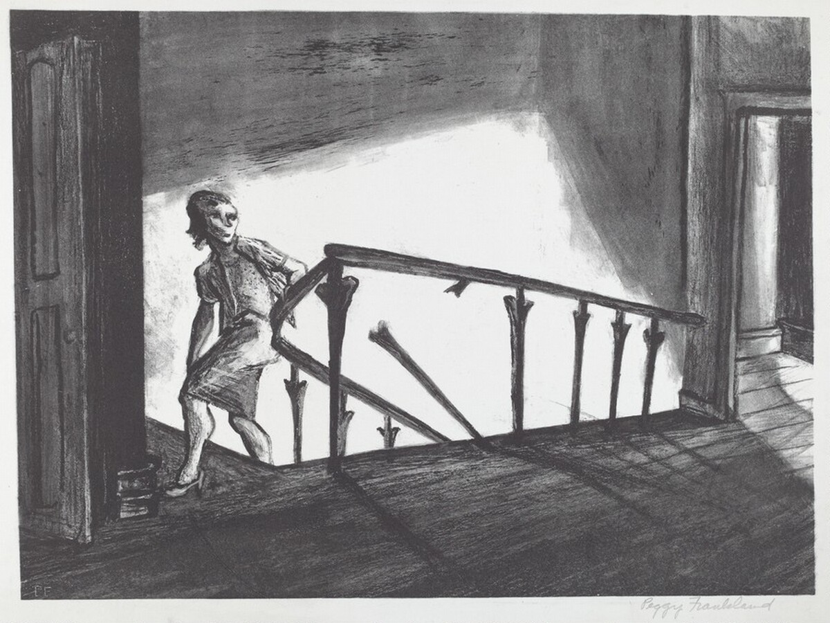 Untitled (Woman on Stairway)