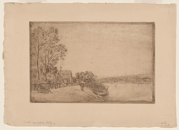 On the Banks of the Loing: The Cart