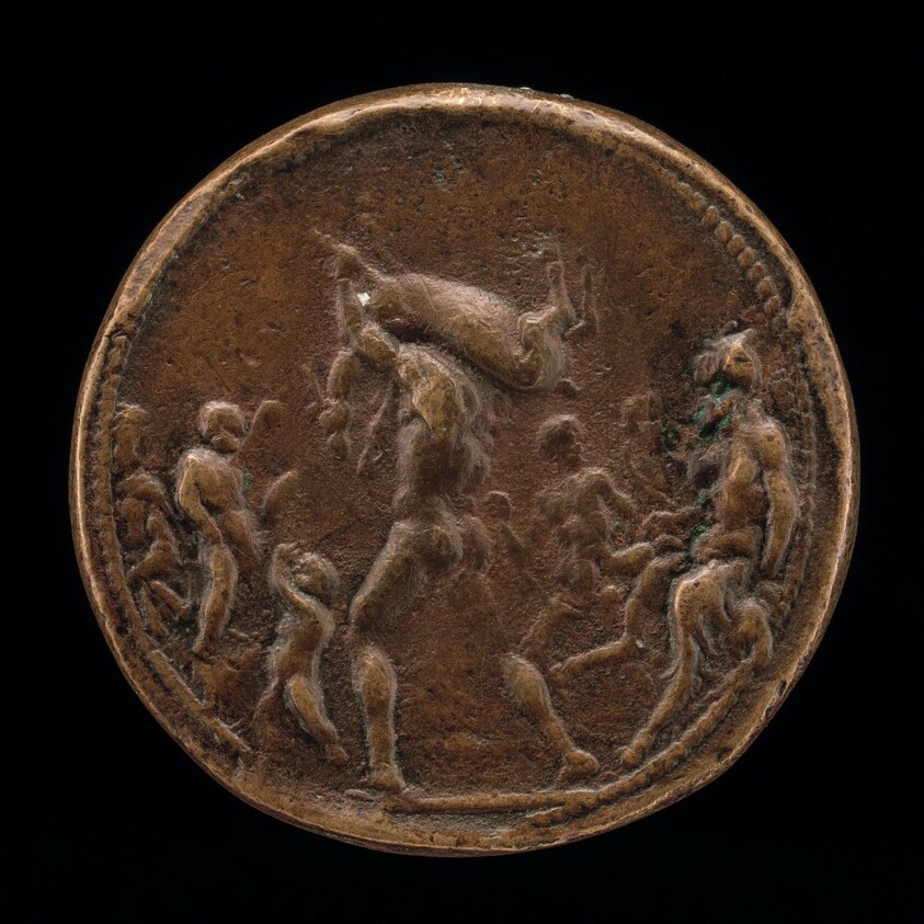 Classical Subject: Male Figure Carrying a Stag [obverse]