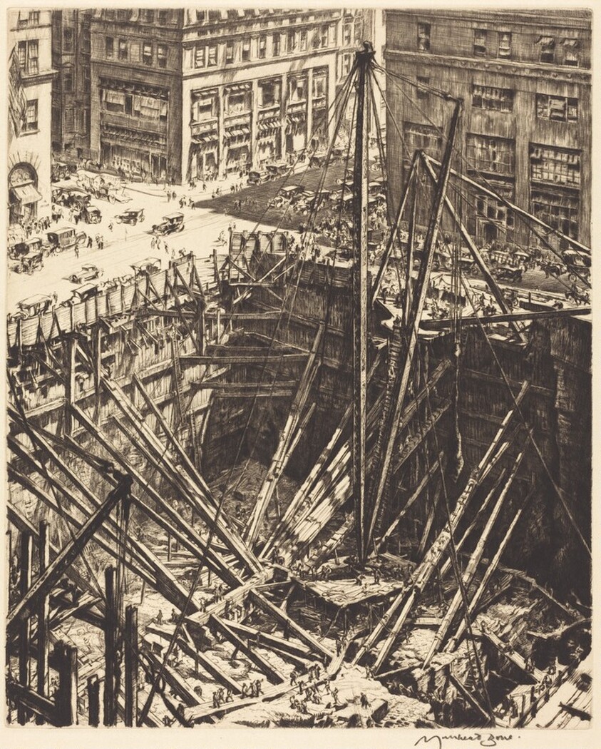 A Manhattan Excavation