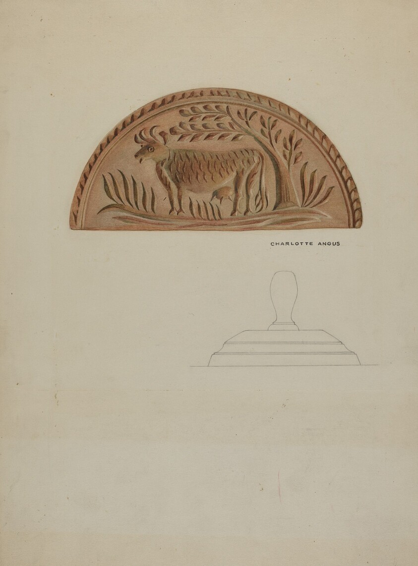 Pa. German Butter Mold