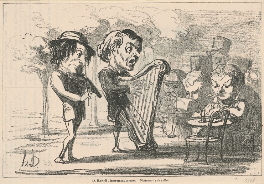 La harpe, instrument céleste